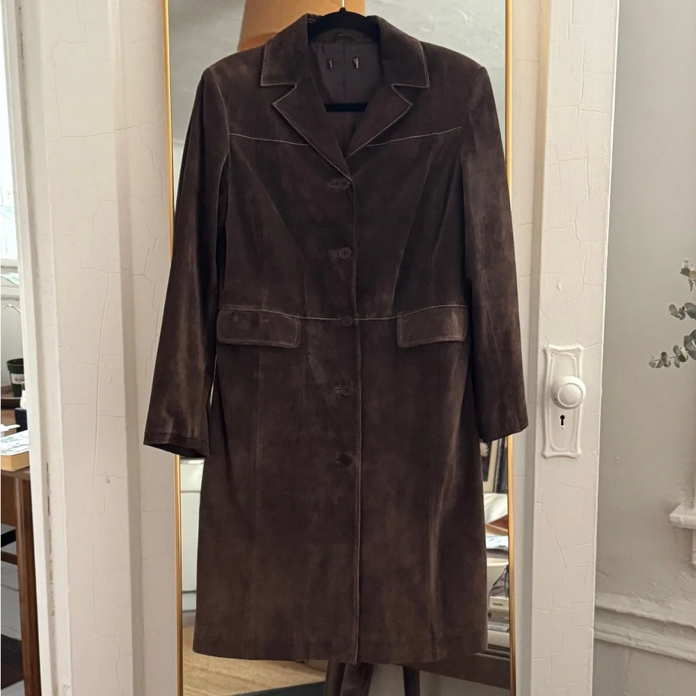 Ann Taylor Vintage Suede Jacket - Picture 1 of 3